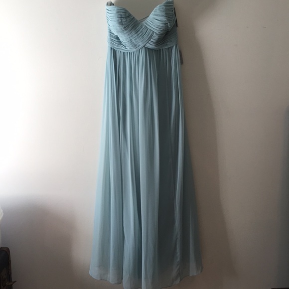 Donna Morgan Teal Gray Blue Formal Never worn - Picture 1 of 6